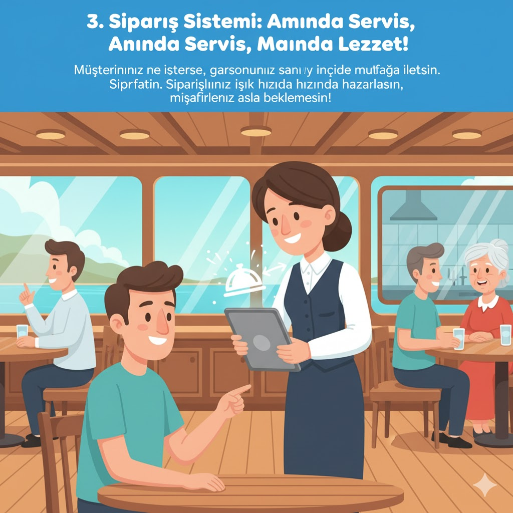 Tourda Sipariş Sistemi